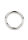 Mr. Steel The Prince C-Ring 8 mm x 45 mm Silver