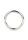 Mr. Steel The Prince C-Ring 8 mm x 50 mm Silver