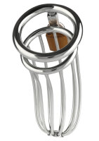 Mr. Steel The Man Slut Cock Cage Silver