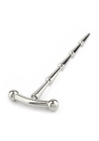 Mr. Steel Smooth Cum Rattle Penis Plug Silver