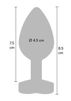 Toyjoy Lets Fuck Buttplug Pink 3,5 cm