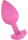 Toyjoy Lets Fuck Buttplug Pink 3,5 cm