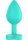 Toyjoy Your Ass Is Mine Buttplug Green 3,5 cm