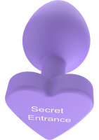 Toyjoy Secret Entrance Buttplug Purple 3,5 cm