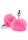 Toyjoy Happiness Enchanting Bunnytail Buttplug Pink 2,6 cm