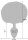 Toyjoy Happiness Enchanting Bunnytail Buttplug White 2,6 cm