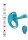 Toyjoy Passionate Joy Stick C-Ring Remote Blue