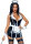Leg Avenue Vinyl Naughty Maid Dress S