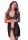 Fly Away Baby Doll & G-String Set Black S/M - XXL