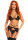 Leg Avenue Bra Top, Garterbelt & String schwarz S - L