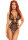 Leg Avenue Netz Cut Out G-Stringbody schwarz S - L