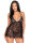 Leg Avenue Florale Spitze Babydoll & G-String schwarz S - L