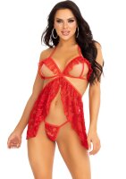 Leg Avenue Flywaway Babydoll & String rot S - L