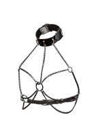 CalExotics Chain Collar Harness Onesize - Plussize