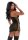 Forplay Ring It On Nightgown Set Kleid mit Slip schwarz M - XL