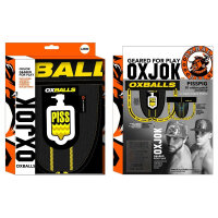 OXJOK by Oxballs Pisspig Jockstrap Schwarz/Gelb S - XL