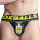 OXJOK by Oxballs Pisspig Jockstrap Schwarz/Gelb S - XL