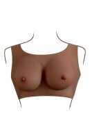Gender X Realistisches Brustimitat dunkel C - E