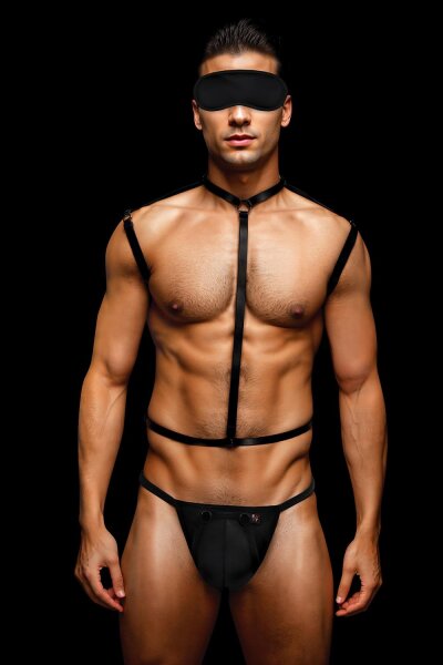 Envy 3 Pcs Wetlook Chest Harness M/L - L/XL