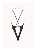 Allure Vesper Teddy Halter Black S/M - L/XL