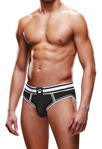 Prowler Black/White Open Brief XS - XXL