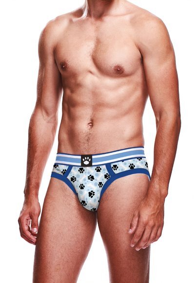 Prowler Slip mit Pfotenabdr&uuml;cken hellblau S - XXL