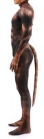 CosplayDogs Werwolf Cosplay-Jumpsuit Braun S -XL