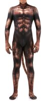 CosplayDogs Werwolf Cosplay-Jumpsuit Braun S -XL