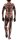 CosplayDogs Werwolf Cosplay-Jumpsuit Braun S -XL