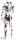 CosplayDogs Dalmatiner-Hund Cosplay-Suit schwarz-wei&szlig; S - XL