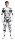 CosplayDogs Dalmatiner-Hund Cosplay-Suit schwarz-wei&szlig; S - XL