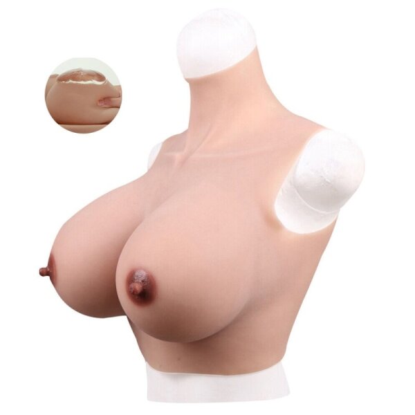 CrossGearX Short Breast Forms -Silicone B - G
