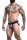 C4M Jockstrap Stripe Pink S - XL