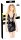 Lack Kleid Schnalle S - XL