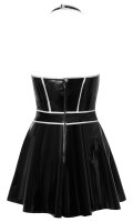 Lack Kleid mit silber S - XL