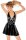 Lack Kleid mit silber S - XL