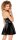 Lack Kleid mit silber S - XL