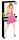 Lack Kleid pink S - XXL