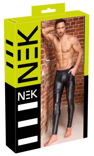 NEK Herren Hose Lang Schwarz S - XXL
