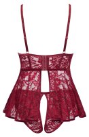 Cottelli Collection Babydoll rot XL - 3XL