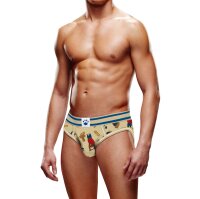 Prowler Jockslip mit Holzf&auml;ller B&auml;ren gelb XS - XXL