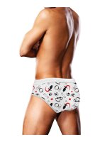 Prowler Badeslip Petplay wei&szlig; S - L