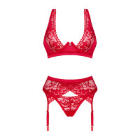 Obsessive Lacelove 3-pcs set XS/S - XL/XXL