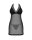 Obsessive Medilla Kleid mit String schwarz XS/S - XL/XXL