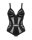 Obsessive Chic Amoria Body mit Ouvert String schwarz XS/S - XL/XXL