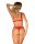 Obsessive Elianes Set BH und String mit Spitze rot XS/S - XL/XXL