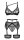 Obsessive BH Set S/M - XXL/3XL