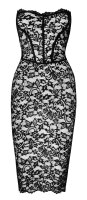 Noir Kleid Spitze S - XL