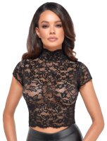 Noir Top Spitze S - XL