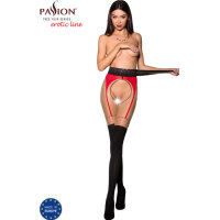 Passion Tiopen 003 Stocking Red (20/40 DEN) XS/S - M/L